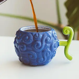 Taza One Piece en forma de fruta Gomu Gomu