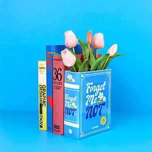 Florero en forma de libro