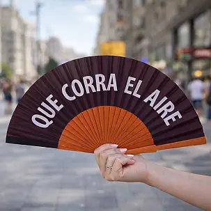 Abanico Que corra el aire