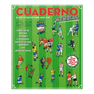 Cuaderno de actividades para adultos: Mundial de fútbol
