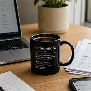 Taza para autónomos