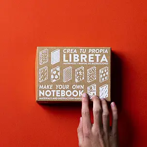 Kit DIY para hacer una libreta