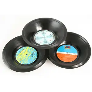 Bol de Vinilo Auténtico