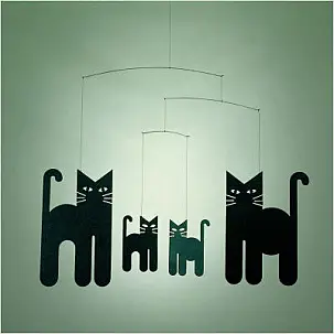 Móvil de Gatos