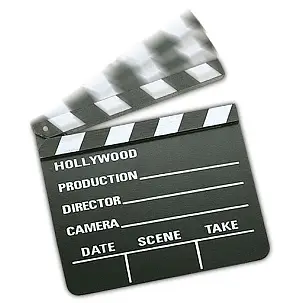 Claqueta de Cine de Hollywood