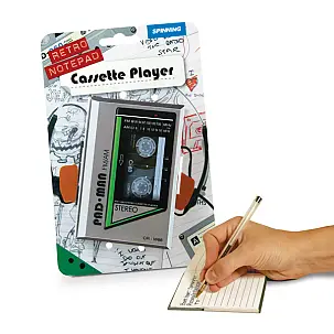 Cuaderno Cassette Retro