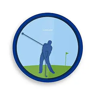 Reloj de Pared Golfista