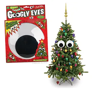 Ojos Saltones para el Árbol de Navidad