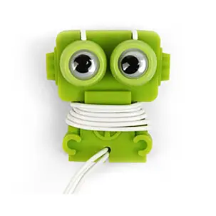 Auriculares Robot con Enrollacables