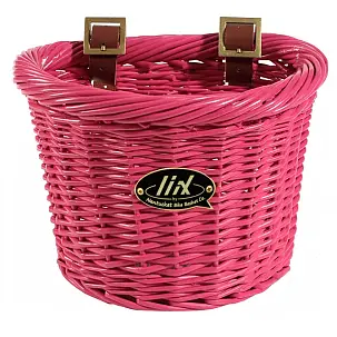 Cesta para Bicicleta Infantil Rosa