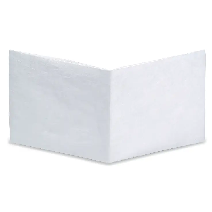 Está hecha a partir de una sola hoja de Tyvek