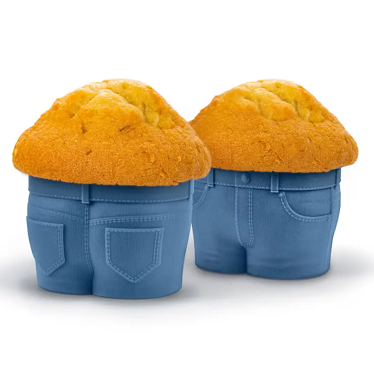 Unos moldes para magdalenas muy simpáticos