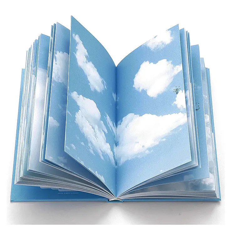 Deja libre tu imaginación en las páginas del Cloud Book
