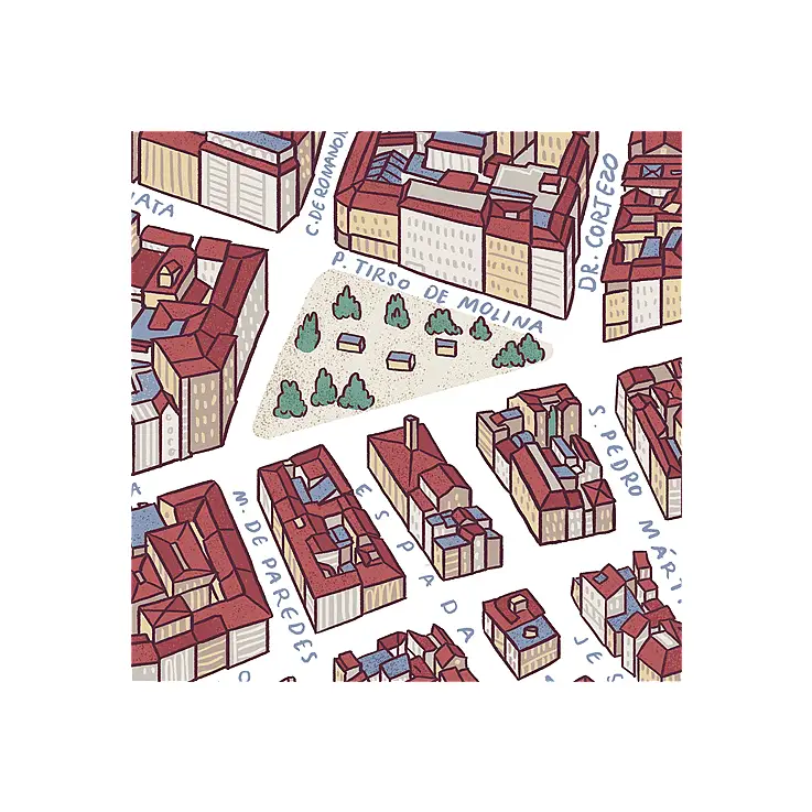 El mapa definitivo de un barrio muy conocido