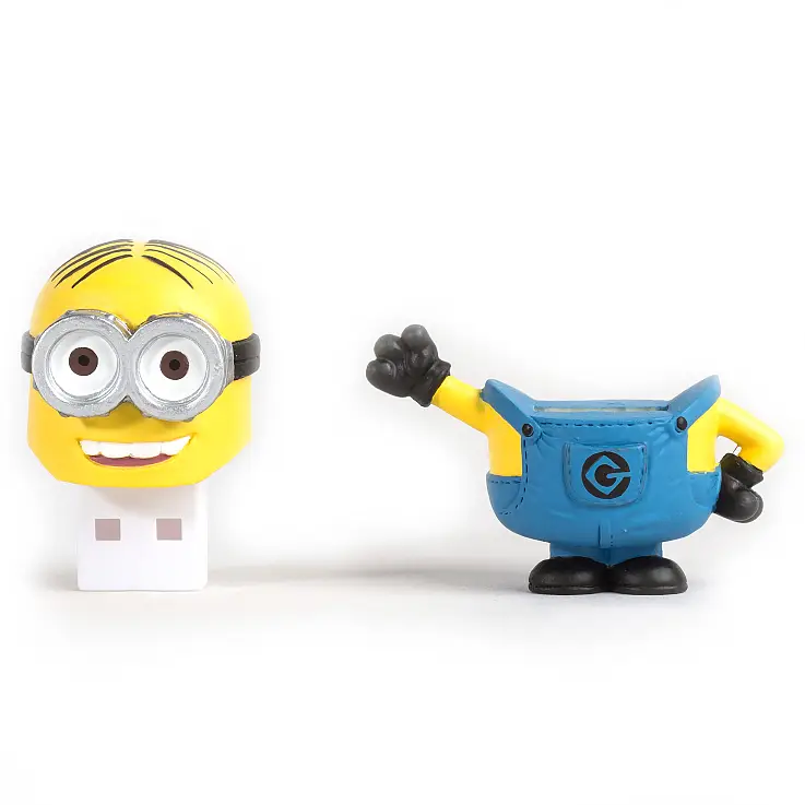 La memoria USB está en la cabeza