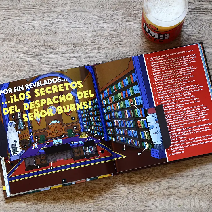El Sr. Burns desvela sus secretos