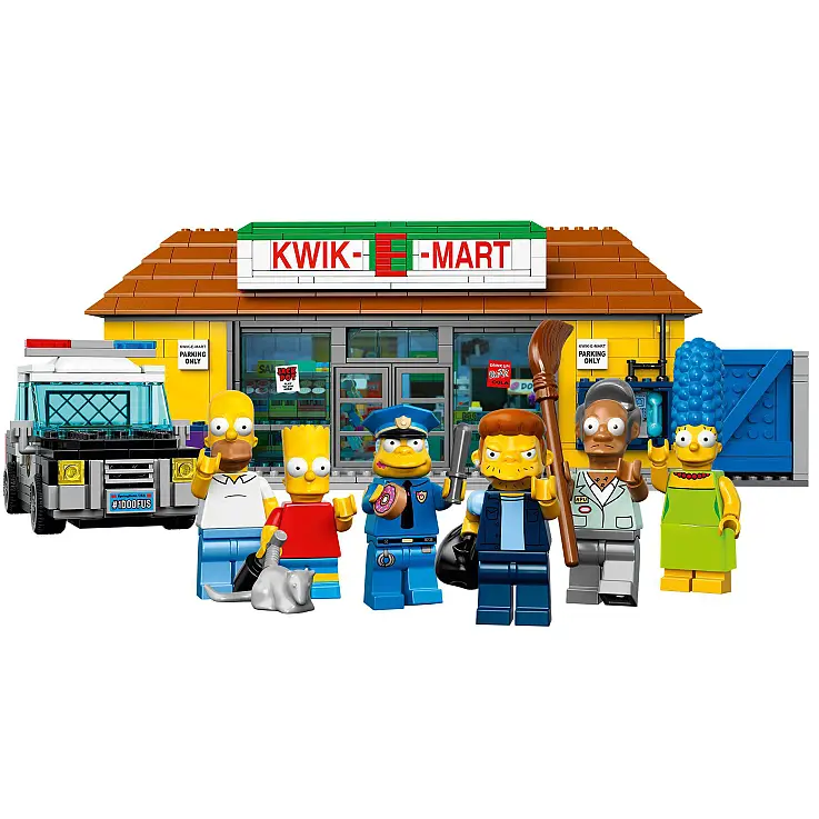 Incluye seis minifiguras