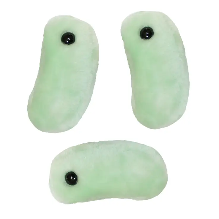 Pack de 3 Peluches Microbios "Gripe"