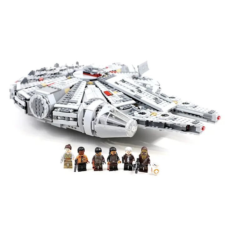Incluye siete minifiguras