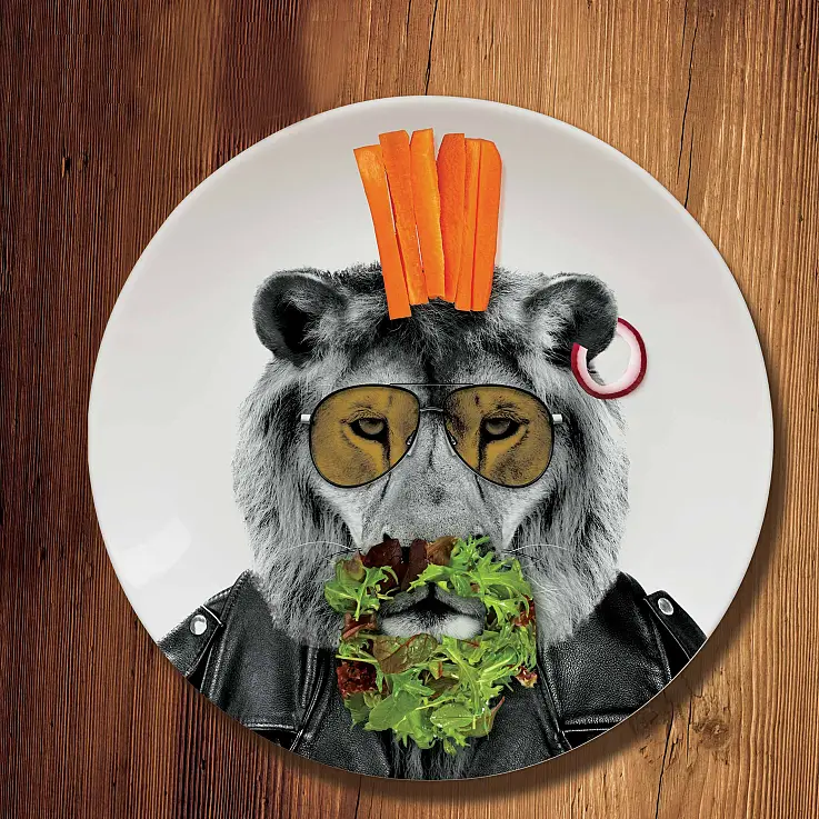 Platos de diseño salvaje