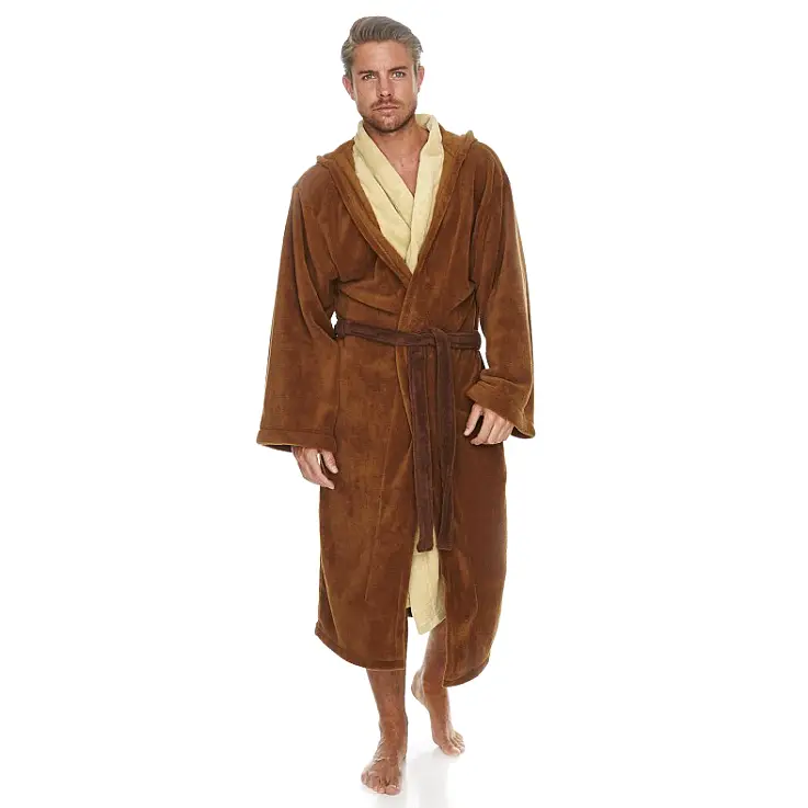El imponente albornoz de caballero Jedi