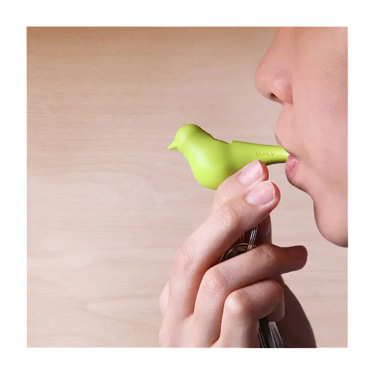 ... que además funcionan como silbatos