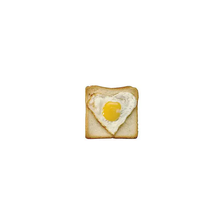 Así quedará el huevo frito si utilizas este molde con forma de corazón