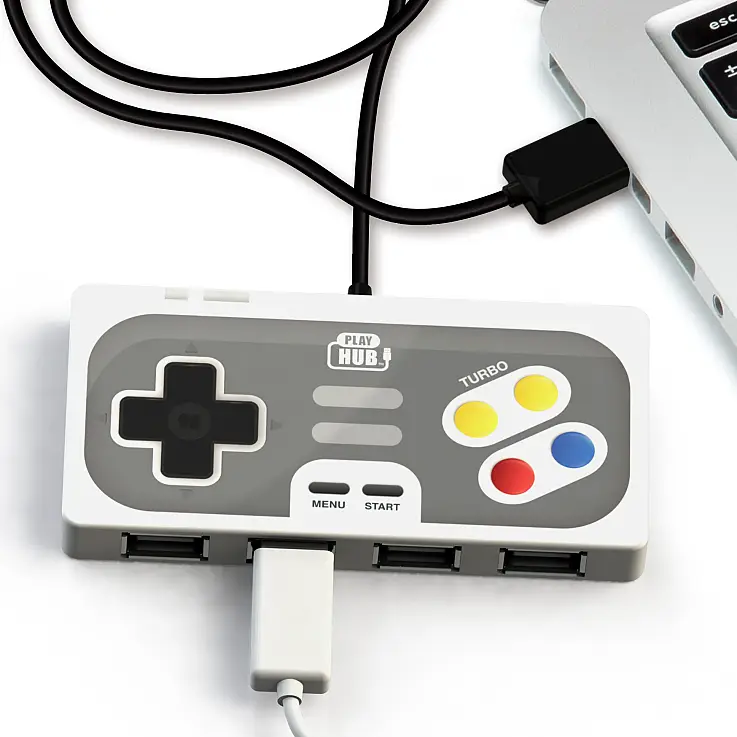 El multipuerto USB de los gamers