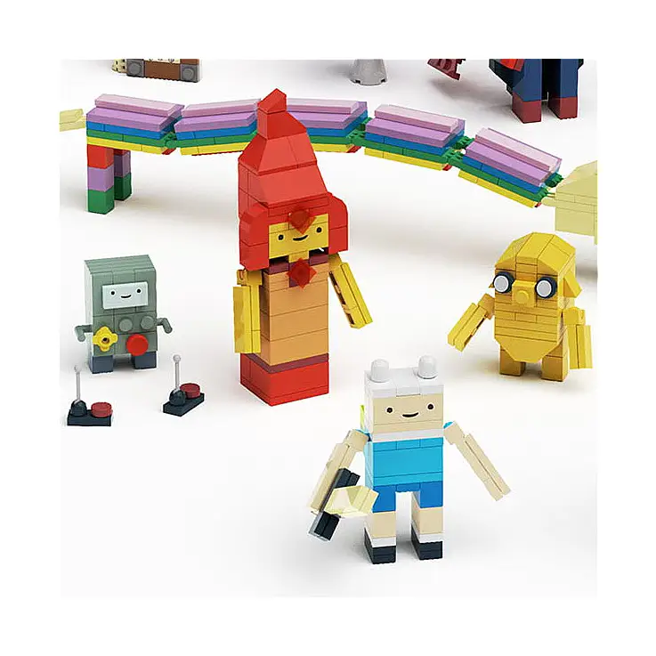 Disfruta de sus imaginativos personajes