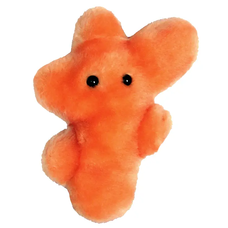 Peluche del hongo del pie de atleta