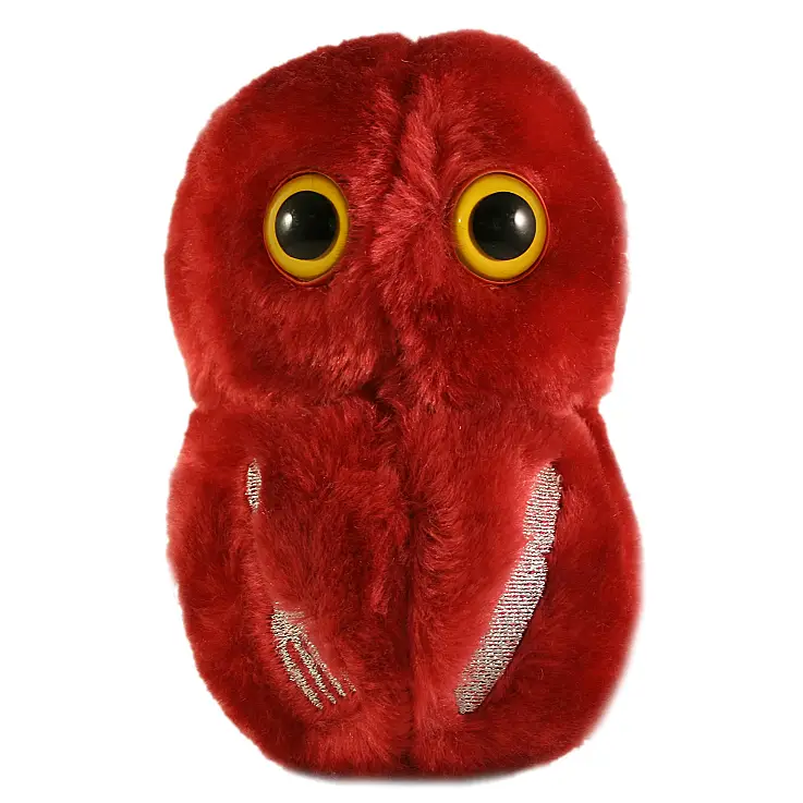 Peluche del microbio Come Carne