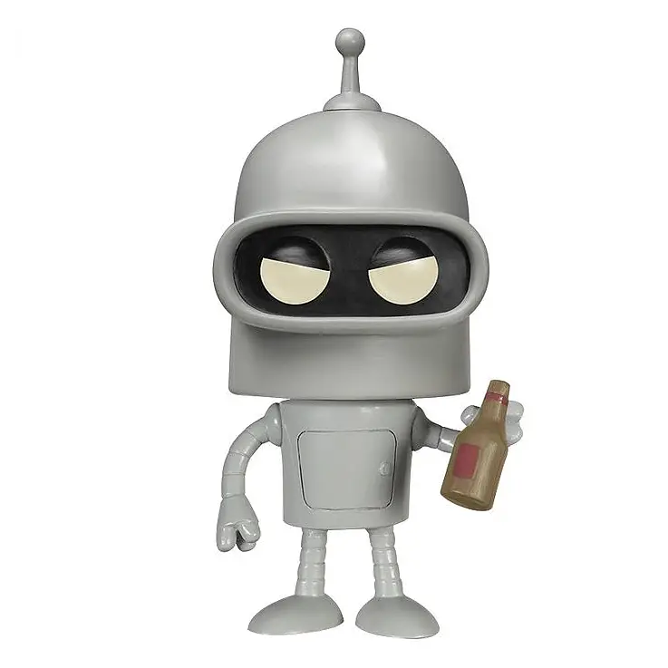 Bender de Futurama convertido en muñeco de vinilo