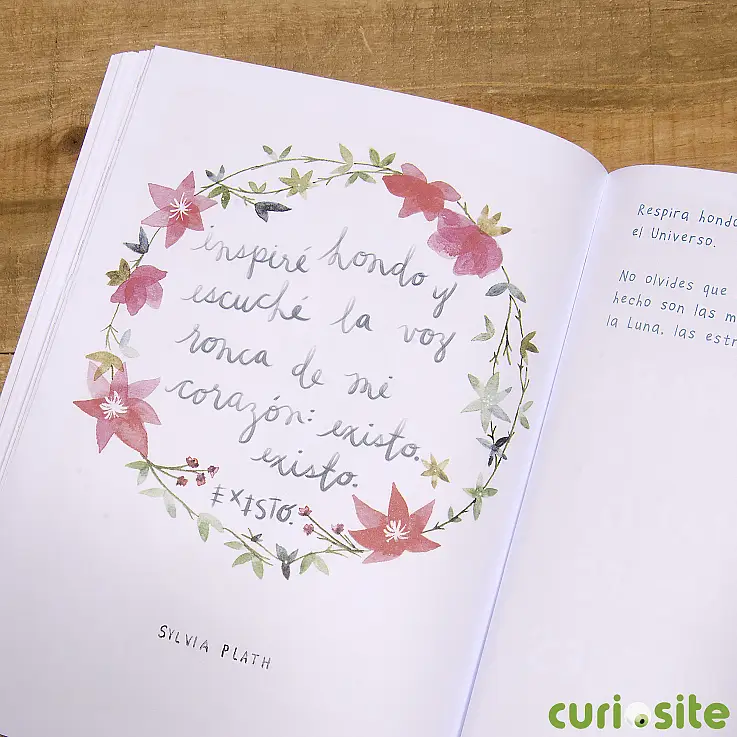 Un diario interactivo e inspiracional