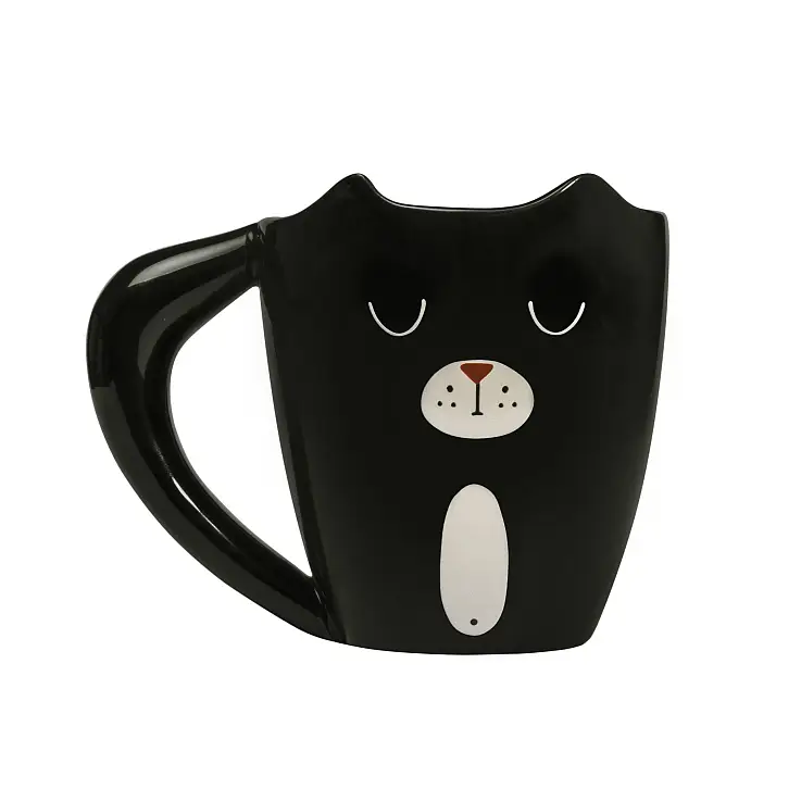 En frío es un gato negro dormidito