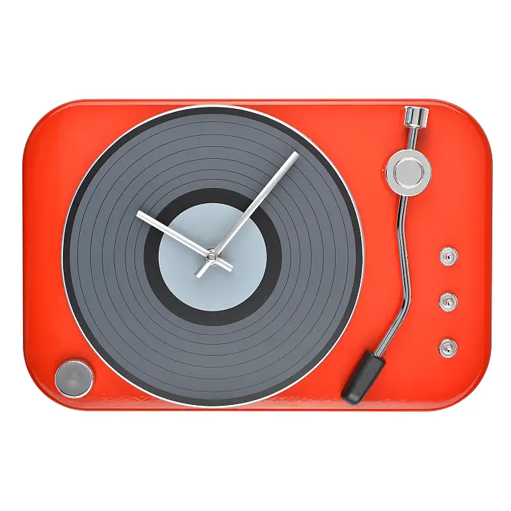 Un reloj de pared muy pop