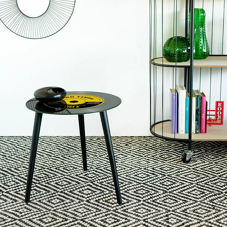 Una mesita auxiliar muy pop