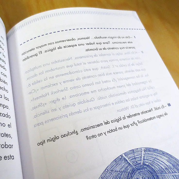 Lleno de retos, acertijos y enigmas