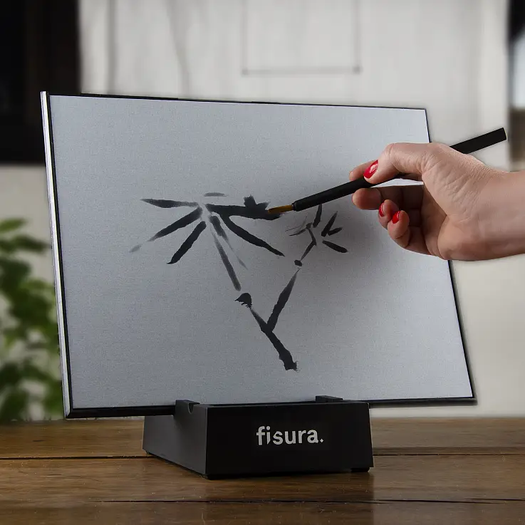 Una pizarra para hacer pinturas efímeras
