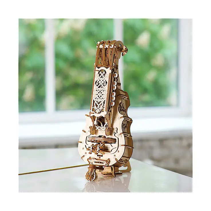 Un espectacular kit para montar una zanfoña de madera