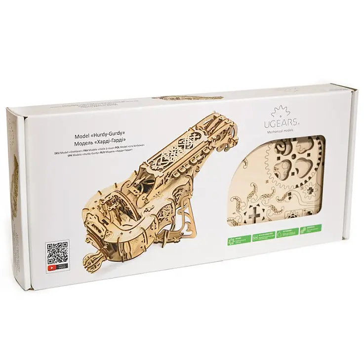 Diseñado y fabricado en Ucrania por Ugears