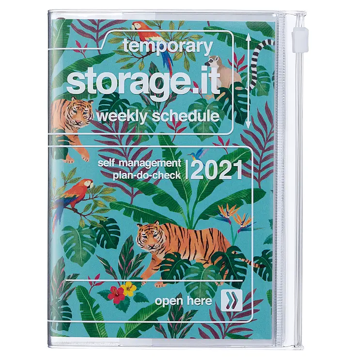 La agenda 2021 A5 de diseño japonés