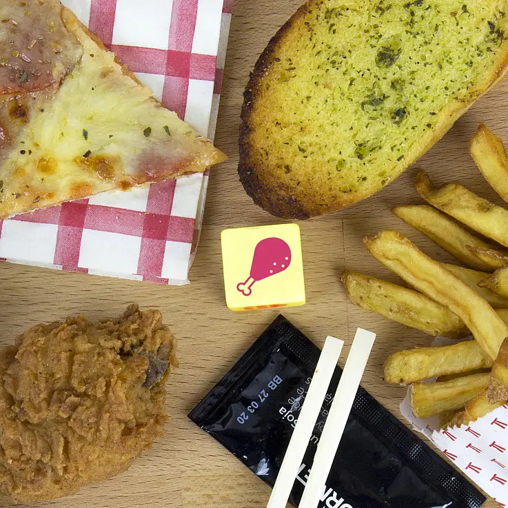 Seis opciones de comida rápida