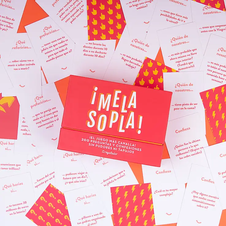 200 tarjetas con preguntas y confesiones sin pudores