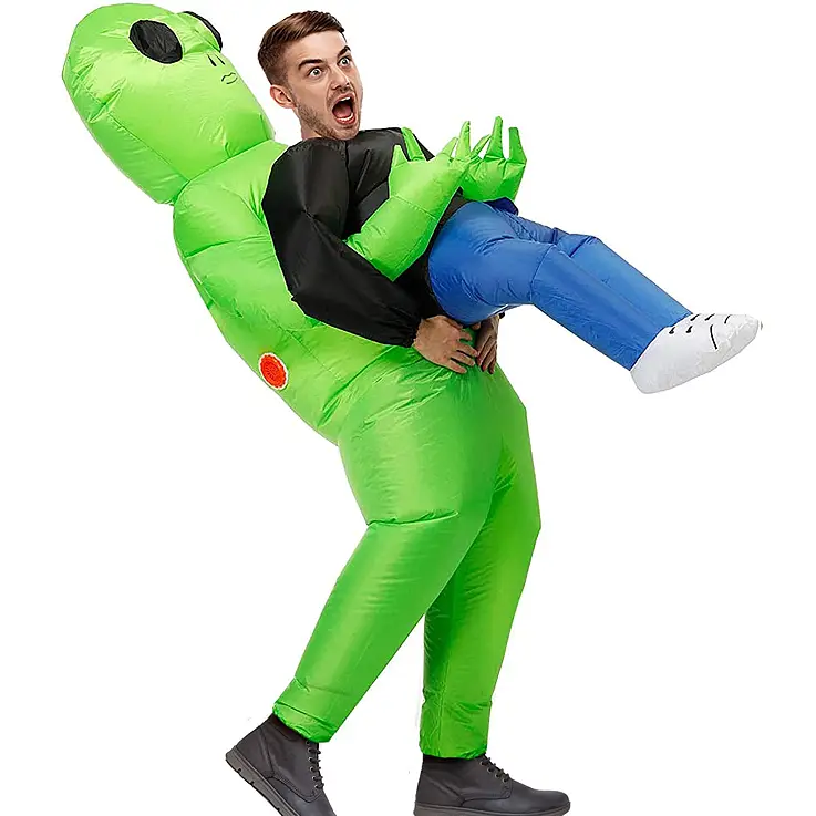 El disfraz hinchable de este Halloween