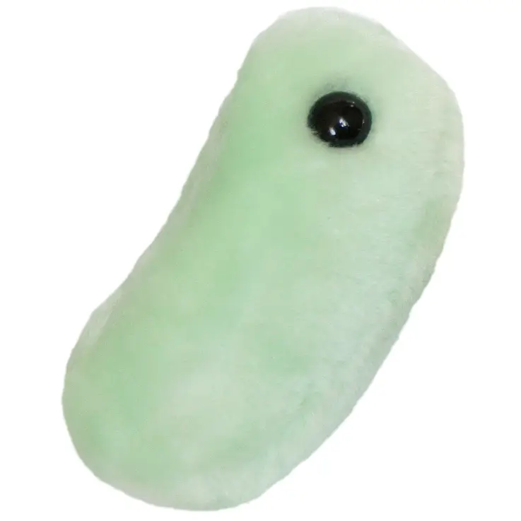 Microbio de peluche del virus de la gripe