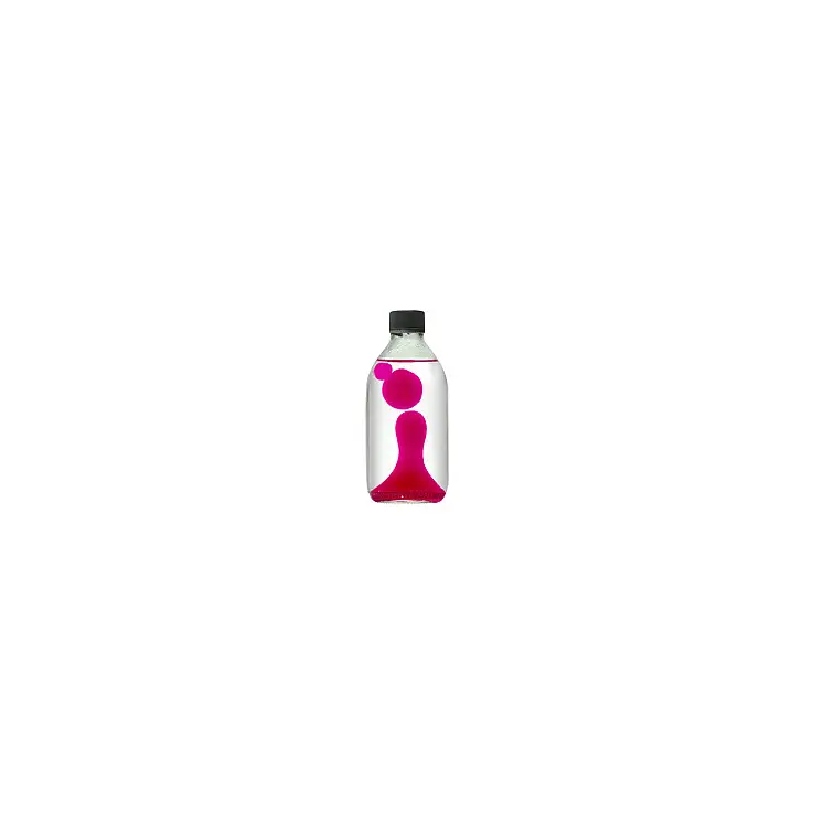 La botella es de cristal