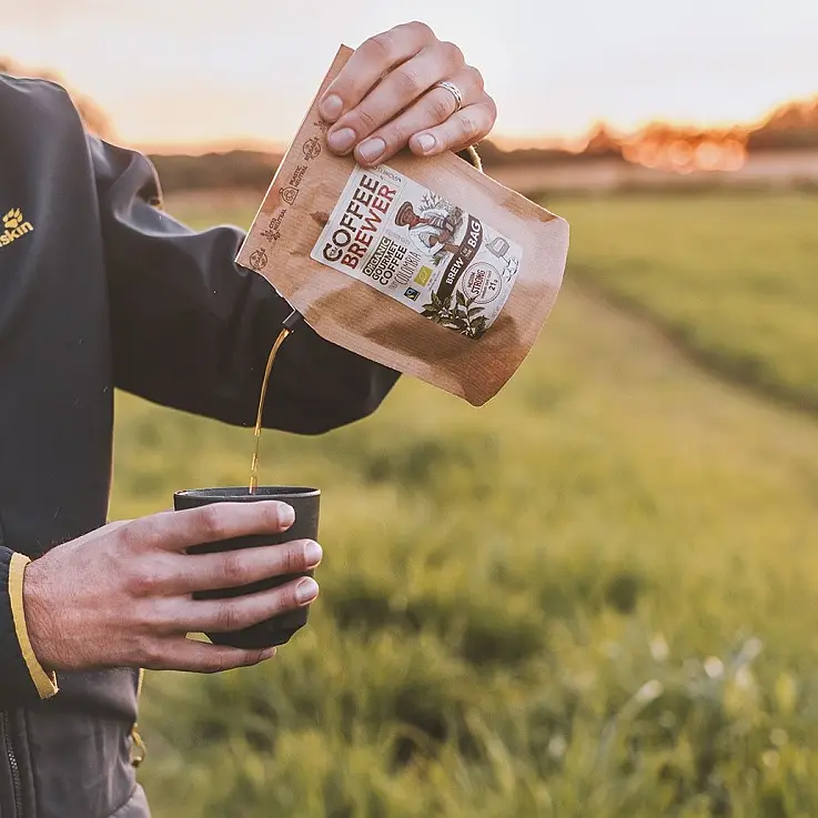 Un café ecológico, 100% café arábica y de comercio justo