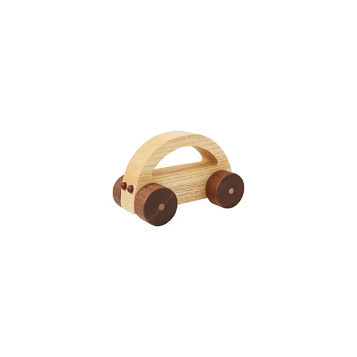 Coche de madera modelo media luna
