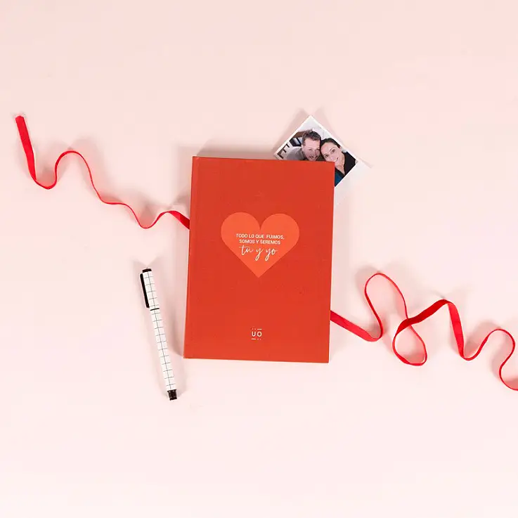 Un libro rellenable ideal para parejas