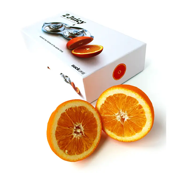 Duplica tu velocidad haciendo zumos de naranja.